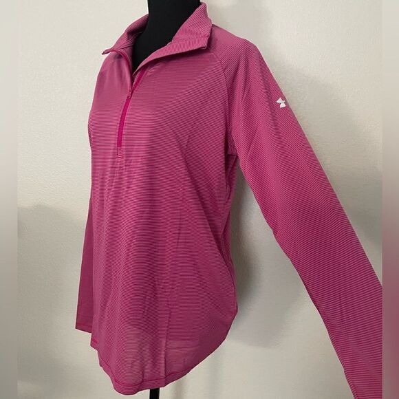 NWT Under Armour Women’s Tech Stripe Shirt - Picture 4 of 8
